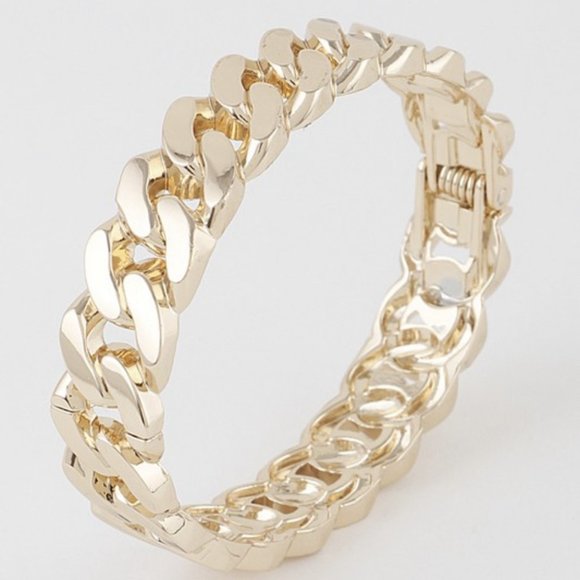 Chain Cuff Bracelet - Picture 1 of 4
